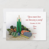 Nieuwe jaren Eeuwige uitnodiging (Achterkant)