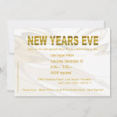 Nieuwe jaren Eve Masquerade Party Uitnodiging (Achterkant)
