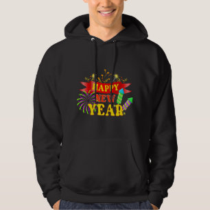 Nieuwe jaren Eve Party levert NYE 2023 Happy New Y Hoodie