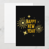 Nieuwe jaren Eve Party levert NYE 2023 Happy New Y Save The Date (Voorkant / Achterkant)