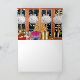 Nieuwe jaren feestdagen kaart