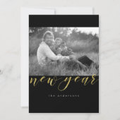 Nieuwe jaren feestdagenkaart (Voorkant)