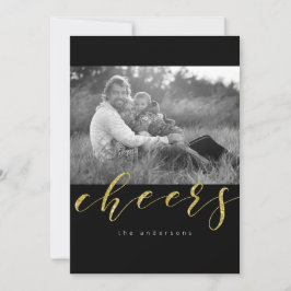 Nieuwe jaren feestdagenkaart