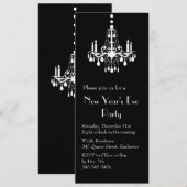 Nieuwe jaren in het kader van de uitnodiging voor (Voorkant / Achterkant)