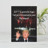 Nieuwe Jaren kaart van Donald J. Trump (Staand voorkant)