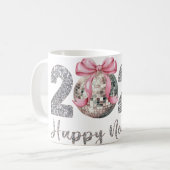 Nieuwe jaren koffie mok (Voorkant links)