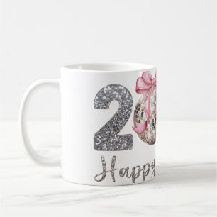 Nieuwe jaren koffie mok