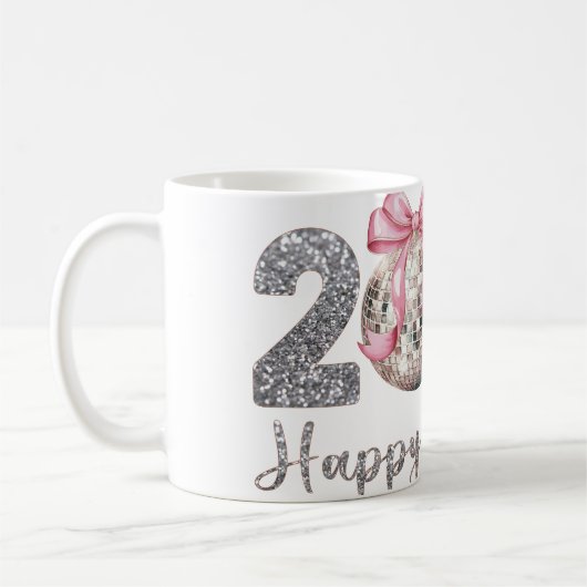 Nieuwe jaren koffie mok (Links)