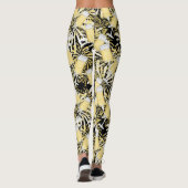 Nieuwe jaren leggings van het patroon van champagn (Achterkant)