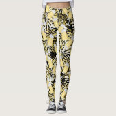 Nieuwe jaren leggings van het patroon van champagn (Voorkant)