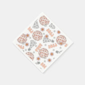 Nieuwe jaren oud 2023 Retro Disco Ball Servet (Hoek)