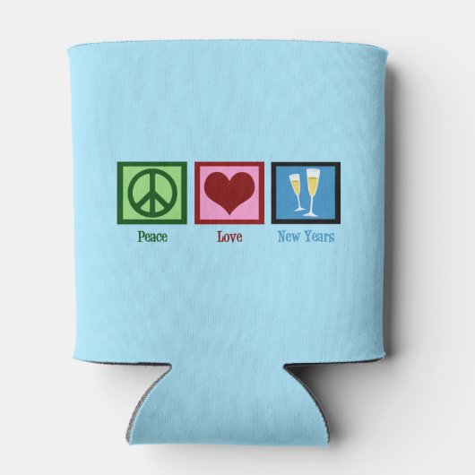 Nieuwe jaren oud blikjeskoeler (Achterkant)