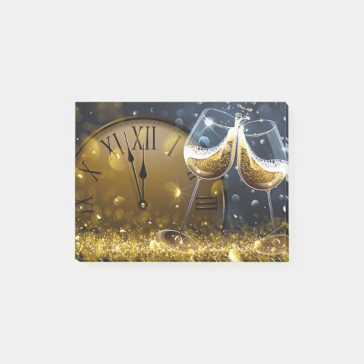 Nieuwe jaren oud post-it® notes (Voorkant)