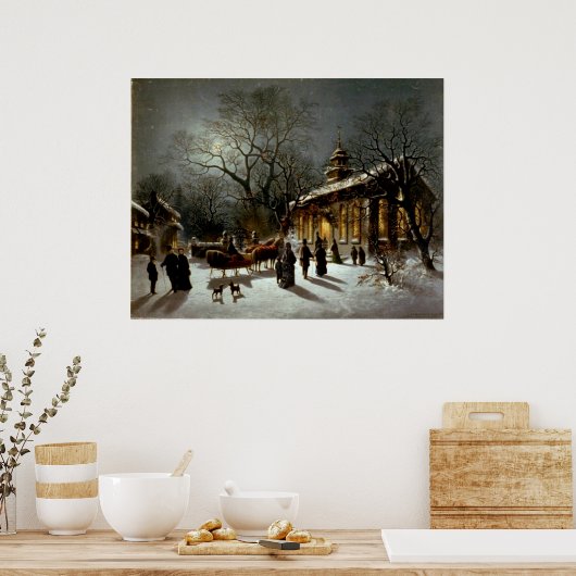 Nieuwe jaren oud poster (Keuken)