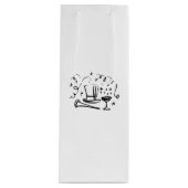 Nieuwe jaren oud wijn cadeautas (Voorkant)