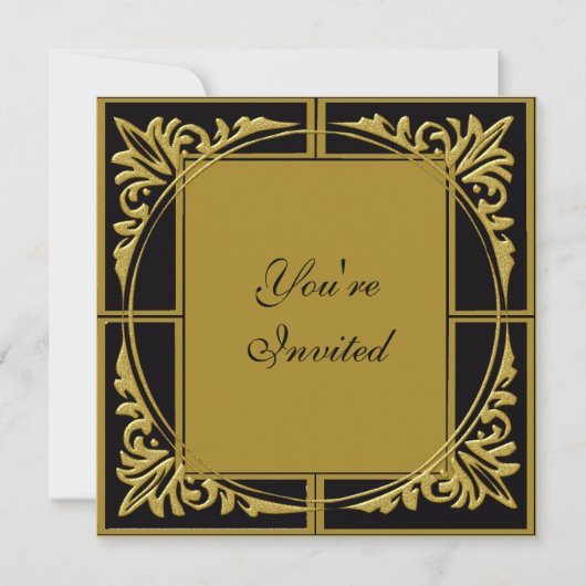 Nieuwe Jaren Partij nodigt uit Kaart (Voorkant)