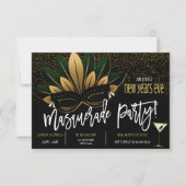 Nieuwe jaren Uitnodiging van Eve Partij (Voorkant)