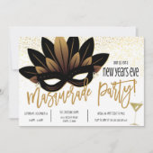 Nieuwe jaren Uitnodiging van Eve Partij (Voorkant)