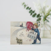  nieuwe jaren voor de toekomst 1 jan. feestdagenkaart (Staand voorkant)