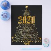 Nieuwe jaren voordeel Gala Flyer (Enkel)