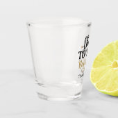 nieuwe jaren woordauteur naamfeestje shot glas (Links)