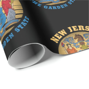 NIEUWE JERSEY GARDEN STATE VLAG CADEAUPAPIER