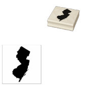 Nieuwe jersey massief rubber kunststempel rubberstempel (Gestempeld)