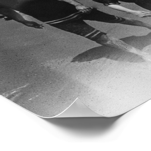 NIEUWE JERSEY'S ASBURY PARK BEACH 1908 POSTER (Hoek)