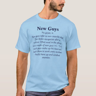 Nieuwe jongens, Nu geyez, n... Nieuwe jongens verw T-shirt