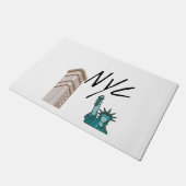 NIEUWE JORKSTAD NYC DEURMAT (Schuin)