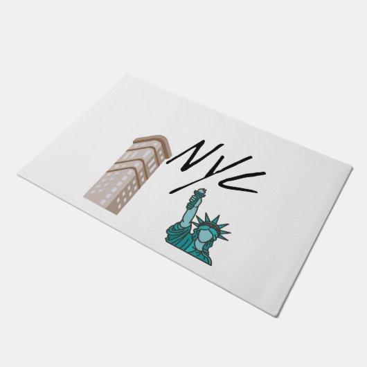 NIEUWE JORKSTAD NYC DEURMAT (Schuin)