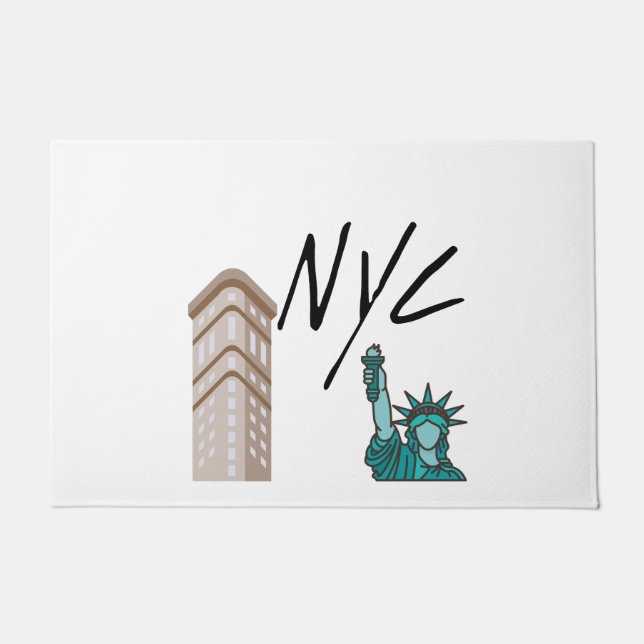 NIEUWE JORKSTAD NYC DEURMAT (Voorkant)