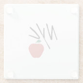 NIEUWE JORKSTAD NYC GLAZEN ONDERZETTER (Achterkant)