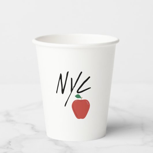 NIEUWE JORKSTAD NYC PAPIEREN BEKERS (Voorkant)