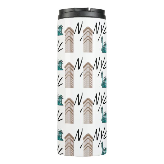 NIEUWE JORKSTAD NYC THERMOSBEKER (Achterkant)