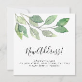 Nieuwe Kaart Aankondiging adreswijziging (Voorkant)