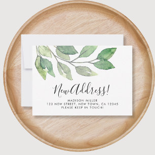 Nieuwe Kaart Aankondiging adreswijziging