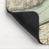 Nieuwe kaart van de provincie Quebec Muismat (Hoek)