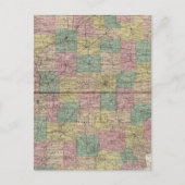 Nieuwe kaart van de sectie en het township van Ind (Voorkant)