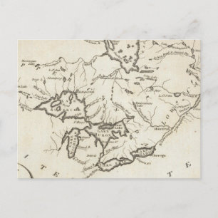 Nieuwe kaart van het noorden en het zuiden van Can