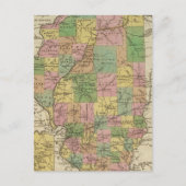 Nieuwe kaart van Illinois (Voorkant)