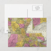 nieuwe kaart van Louisiana 3 (Voorkant / Achterkant)