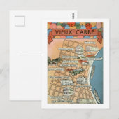 Nieuwe kaart van New Orleans (Voorkant / Achterkant)