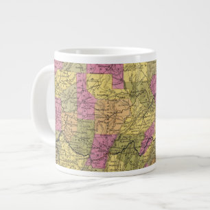 Nieuwe kaart van Pennsylvania 2 Grote Koffiekop