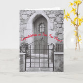 Nieuwe Kaart voor felicitaties thuis (Gele Bloem)