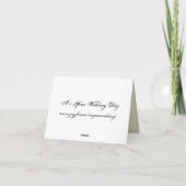 Nieuwe Kaarten Adres (Achterkant)