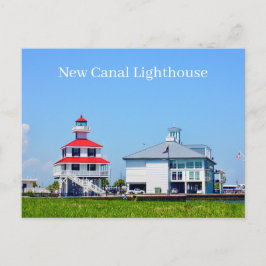 Nieuwe Kanaal Vuurtoren New Orleans LA USA Ansicht Briefkaart