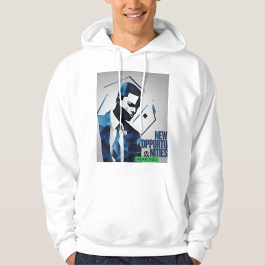 Nieuwe kansen bij u in de buurt hoodie (Voorkant)