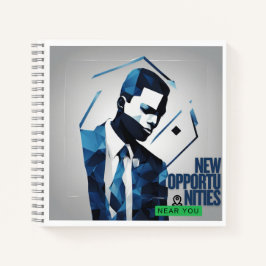 Nieuwe kansen bij u in de buurt notitieboek