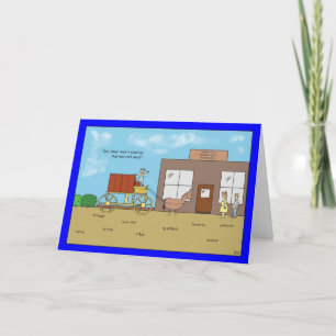 Nieuwe Kart Smell Birthday-kaart Kaart